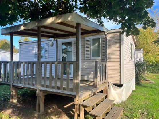 Mobil home o'hara confort, Wc,douche, 2 slaapkmrs.