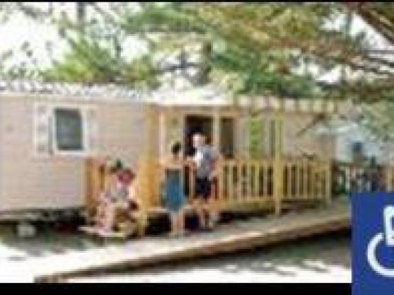 Mobil-Home PMR (Adapté et réservé pour Personne à Mobilité Réduite)