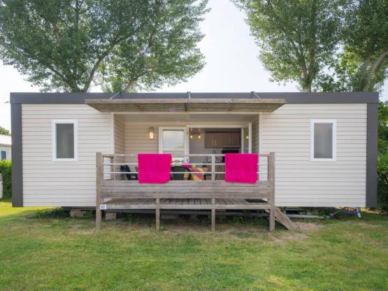 Stacaravan Confort Plus - 2 slaapkamers 2 badkamers - 34m² -