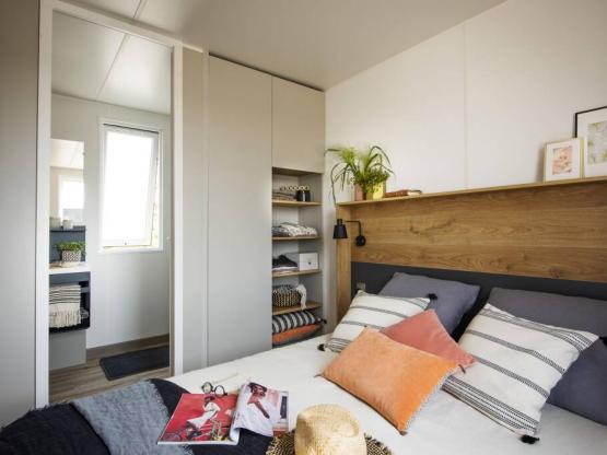 Stacaravan Confort 40m² 4 slaapkamers + terras