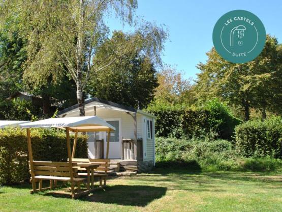 Staanplaats met privé sanitair -Elekt. 16A + Water + Afvoer + 45L Koelkast