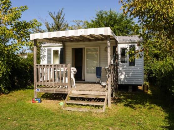 Stacaravan Bikini 1 slaapkamer + terras