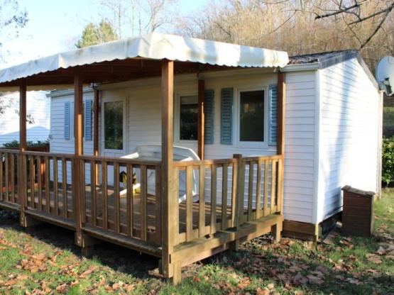 Mobil-home  3 kamers overdekt terras