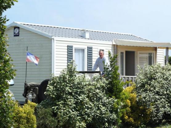 Stacaravan 35m²2 slaapkamers 27m²