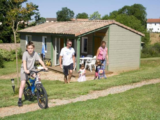 Chalet Bastida CONFORT 35m² - 2 slaapkamers + overdekt terras