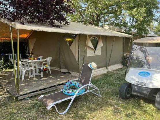 Le lodge zonder sanitair