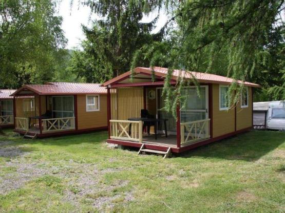 Chalet CONFORT 24 m² (2 slaapkamers) + overdekt terras met uitzicht