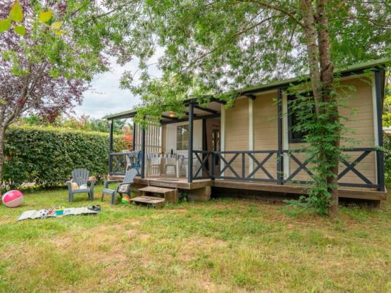 Bungalow Eco 5-6pers 39m² overdekt terras 2 kamers