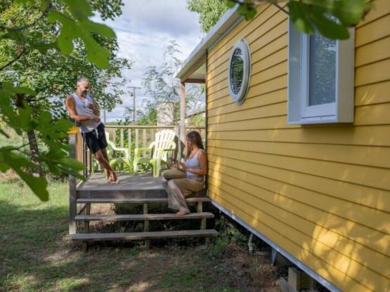 Stacaravan Loggia 2 kamers- 4 pers.