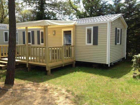 MOBIL-HOME Confort 3 kamers - terras - TV
