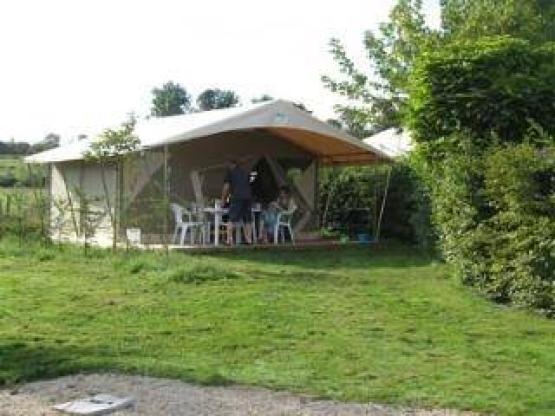 Bungalowtent 20m² - terras 12m²