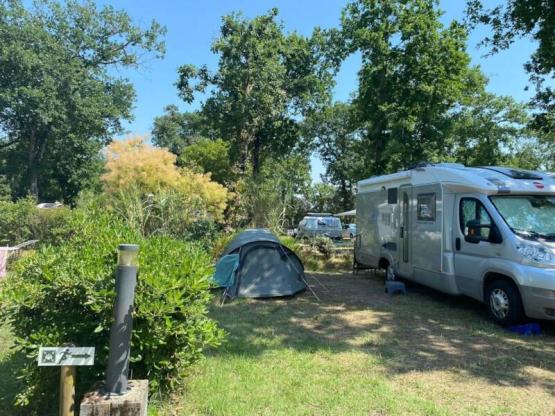 Privilege Formule (1 tent, caravan of camper / 1 auto / elektriciteit 10A) +- 150m²