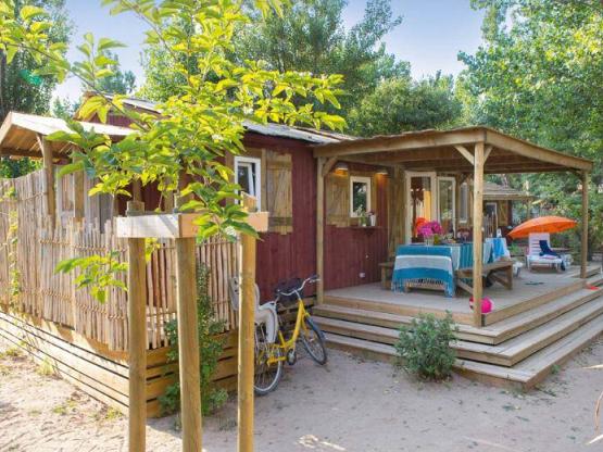 Cabane Jardin 3 slaapkamers PREMIUM airconditioning