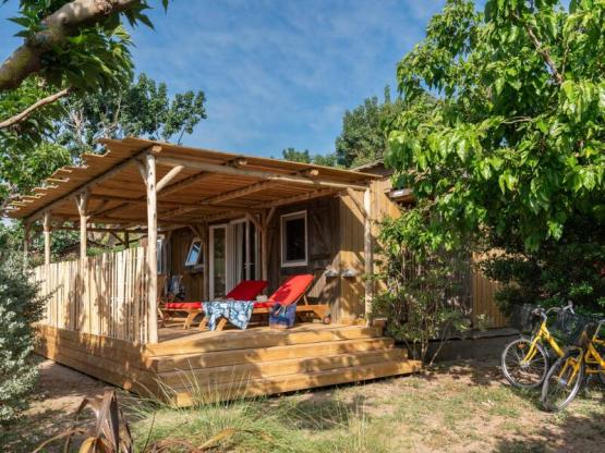 Cabane Jardin 3 slaapkamers PREMIUM airconditioning