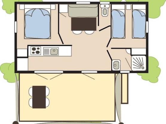 Cottage Languedoc 2 slaapkamers **