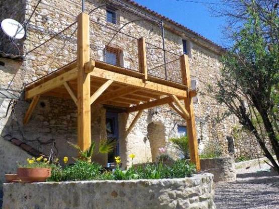 Ferienwohnungen 20m² CONFORT 1 Zimmer / Halbüberdachte Terrasse