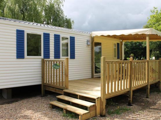 Starcaravan 3 kamers 36m² + terras 18m²