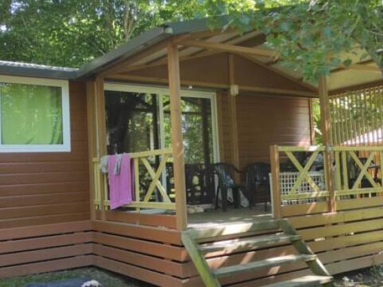 Chalet 32 m² / 3 slaapkamers - overdekt terras 12 m² TV