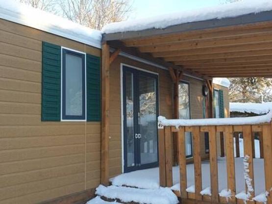 Chalet Mobile Santa Fé 30 m² (2 kamers + Terras)