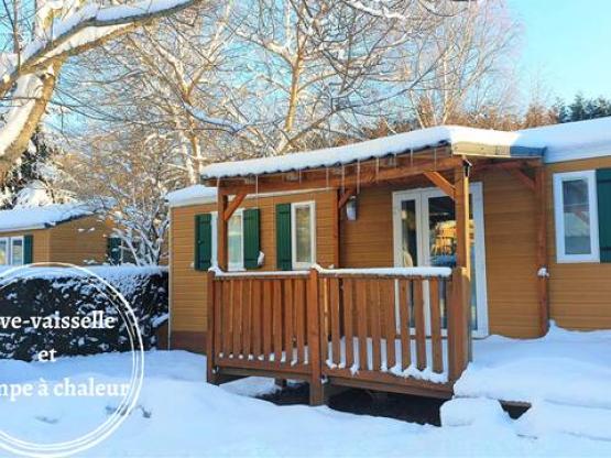 Mobile Chalet Bermude 30m² + Terras van 15m²