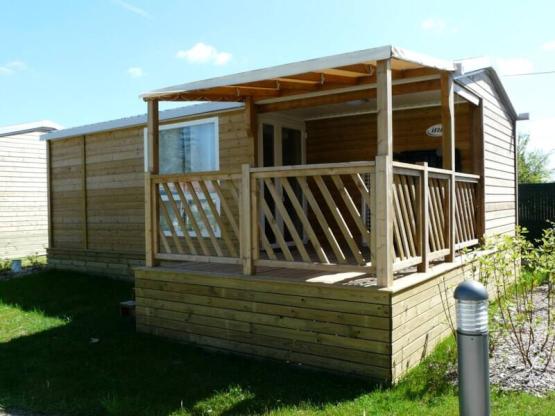 Stacaravan 2 slaapkamers