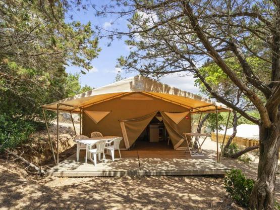 Bungalowtent CANADA 20m² / 2 (slaap)kamers - zonder sanitairgebouw