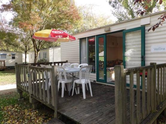 Stacaravan 2 slaapkamers Vérona airconditioning