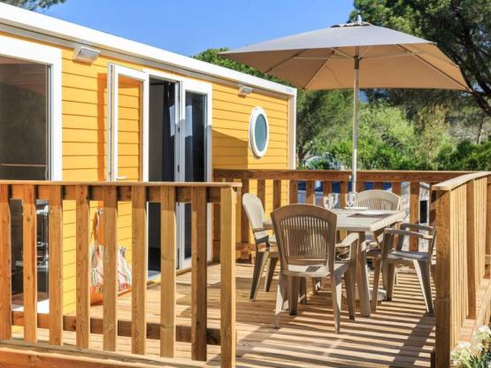 Cottage Confort Yellow Corner 28 m² - 2 slaapkamers + airconditioning