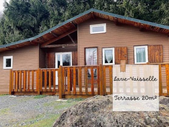 Chalet tradition 40m² + Mezzanine (3 Kamers + Mezzanine + terras)