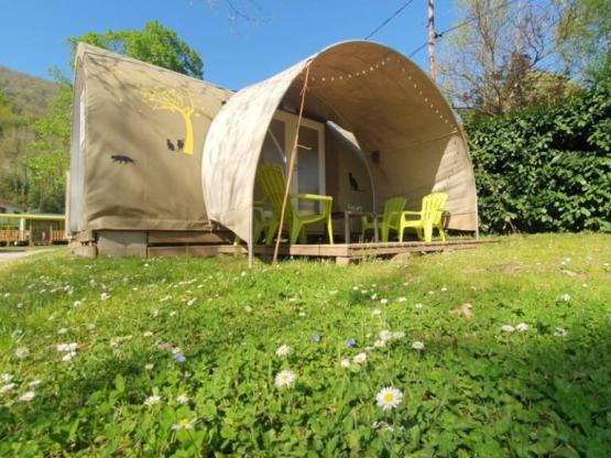 L'Aventure QUATRO (Geen water, 2 slaapkamers, 16 m²)🍀🍀🍀🍀