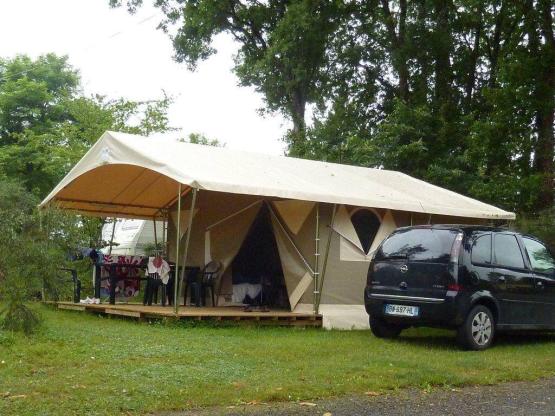 Tent Canada Standard 2 slaapkamers 20m² (zonder privé sanitair)