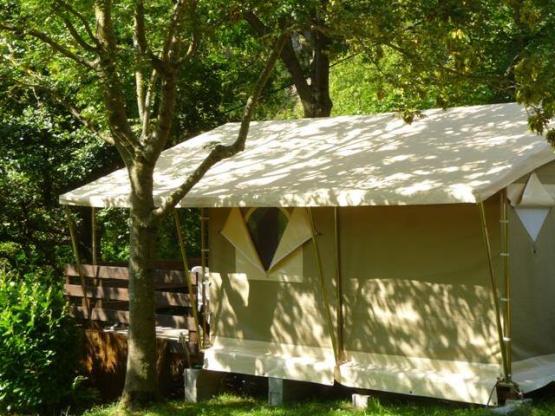 Bungalowtent 20 m² / 2 slaapkamers - zonder sanitairgebouw