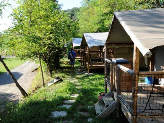 Cabin Lodge  12 m² (1 kamers) + overdekt terras