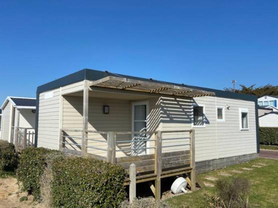 Stacaravan Comfort terras Côté Mer