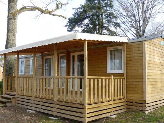 Stacaravan 3 slaapkamers - 40m² standing