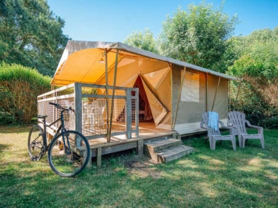 Uniek Natuur Eco Lodge Tent 2 slaapkamers - zonder eigen sanitair