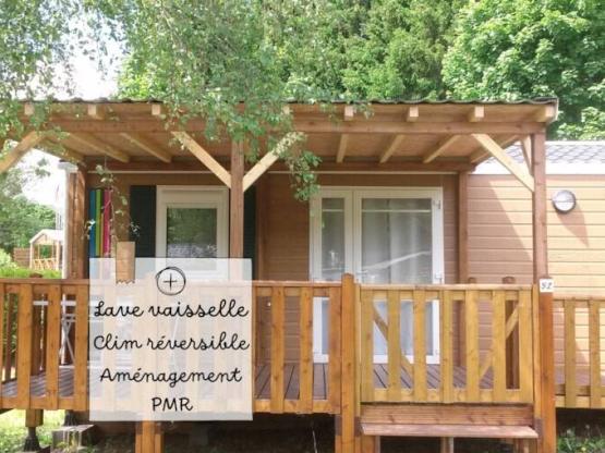 Chalet Mobile Ibiza Espace 31m² PMR (2 Kamers + terras)