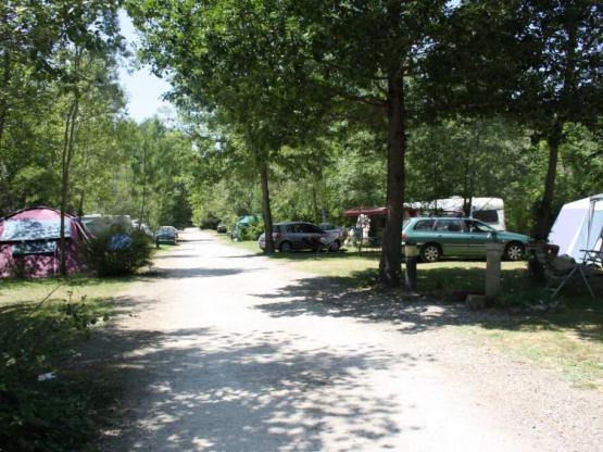 Standplaats: auto + tent of caravan + elektriciteit