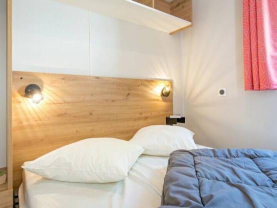 Mobilhome ~28m² - 2 habitaciones + aire acondicionado