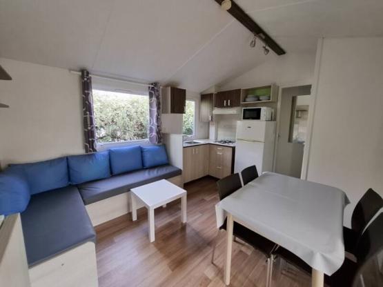 Stacaravan Confort 3 Kamer + overdekt terras