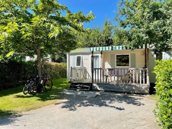 Stacaravan Confort 2 Kamer + overdekt terras