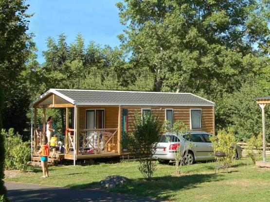Mobile-home Loggia Sancy 26m² / 2 slaapkamers - Overdekt terras
