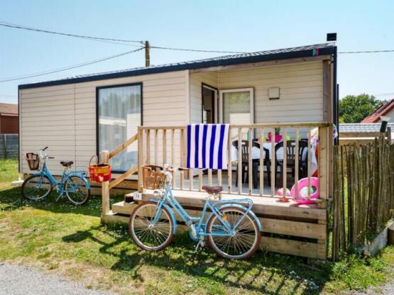 Stacaravan Escapade Confort 27m²- 2 slaapkamers + TV