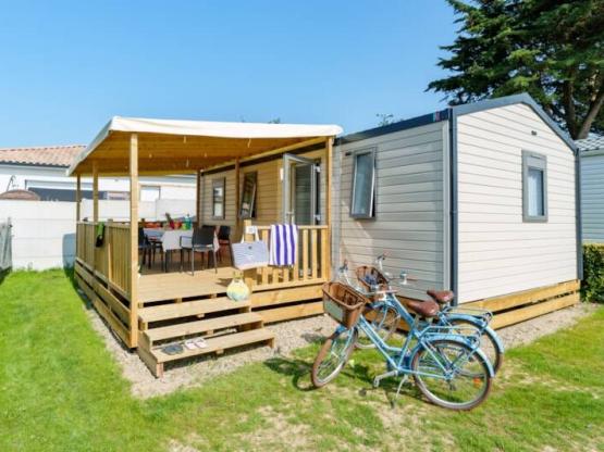 Stacaravan  Quietude CONFORT 35m² - 3 slaapkamers + TV en vaatwasser