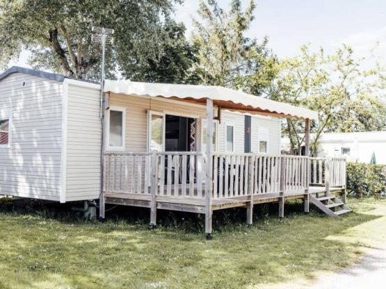 Stacaravan Luxe - 3 slaapkamers 2 badkamers - 40m² - vaatwasser -