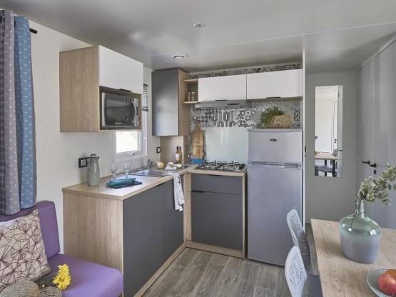 Stacaravan Premium - 3 slaapkamers - 36m² -