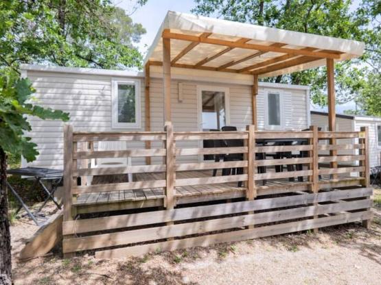 Stacaravan Confort 29m² - 2 volwassenen 3 kinderen Luchtverfrissend