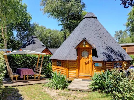 Kota finlandais 1 slaapkamer + 1 mezzanine met (eigen) sanitair