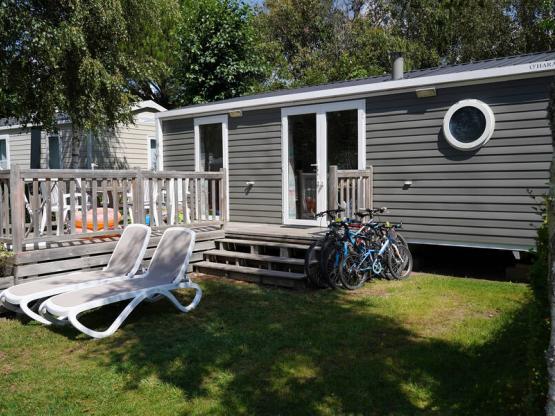 Mobilhome Privilège 31m² 2/3 slpkmr overdekt terras