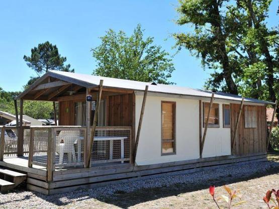 Cottage LODGE Premium TV 43m² - 2 slaapkamers + overdekt terras